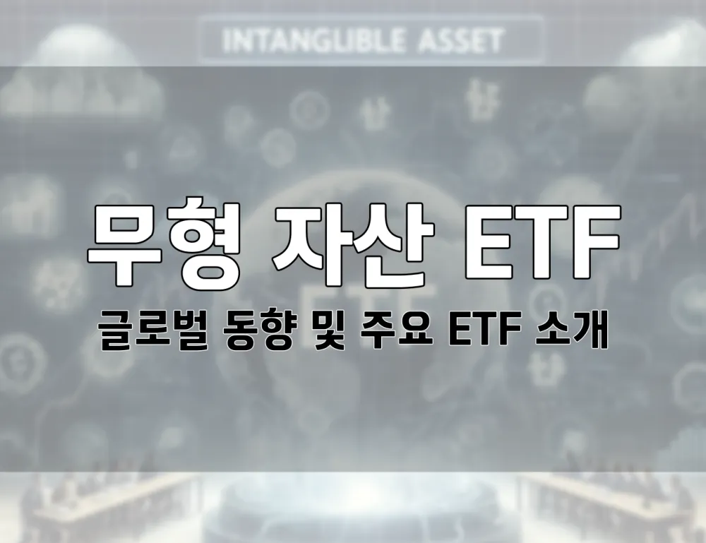 2024 무형자산 ETF의 이해와 전략. 글로벌 동향 및 주요 ETF 소개